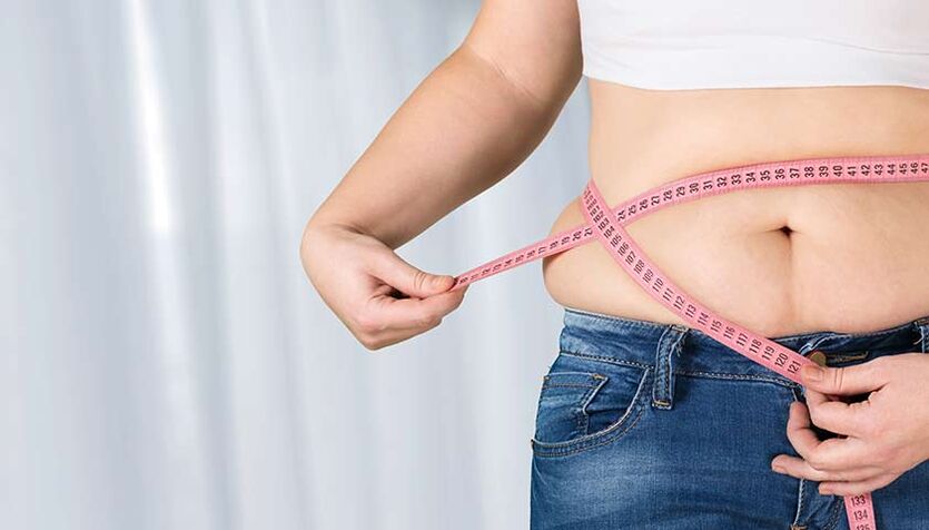 Being overweight can lead to diabetes